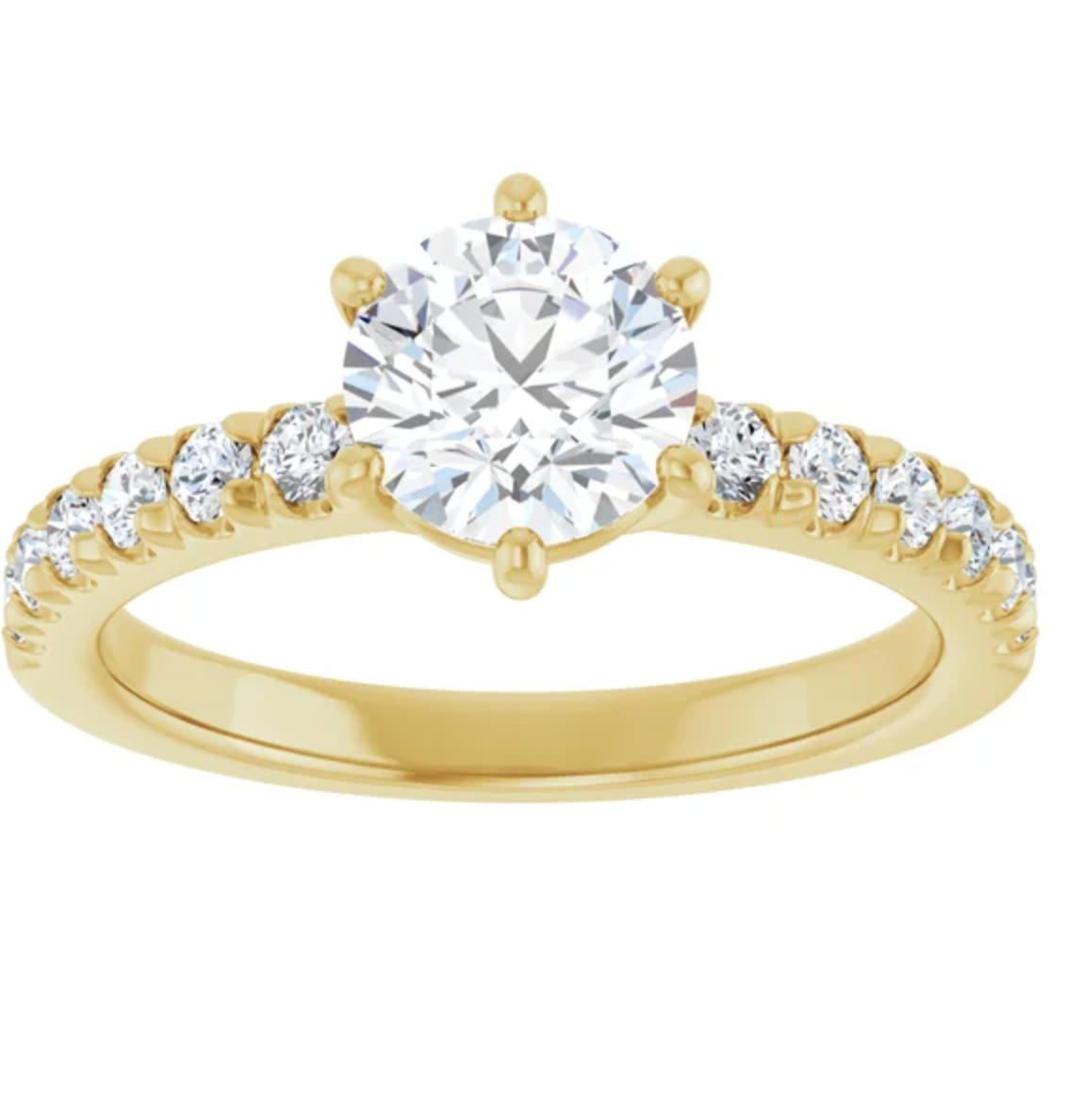 Anillo de Compromiso con piedras