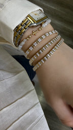 Pulsera de Diamantes y Oro