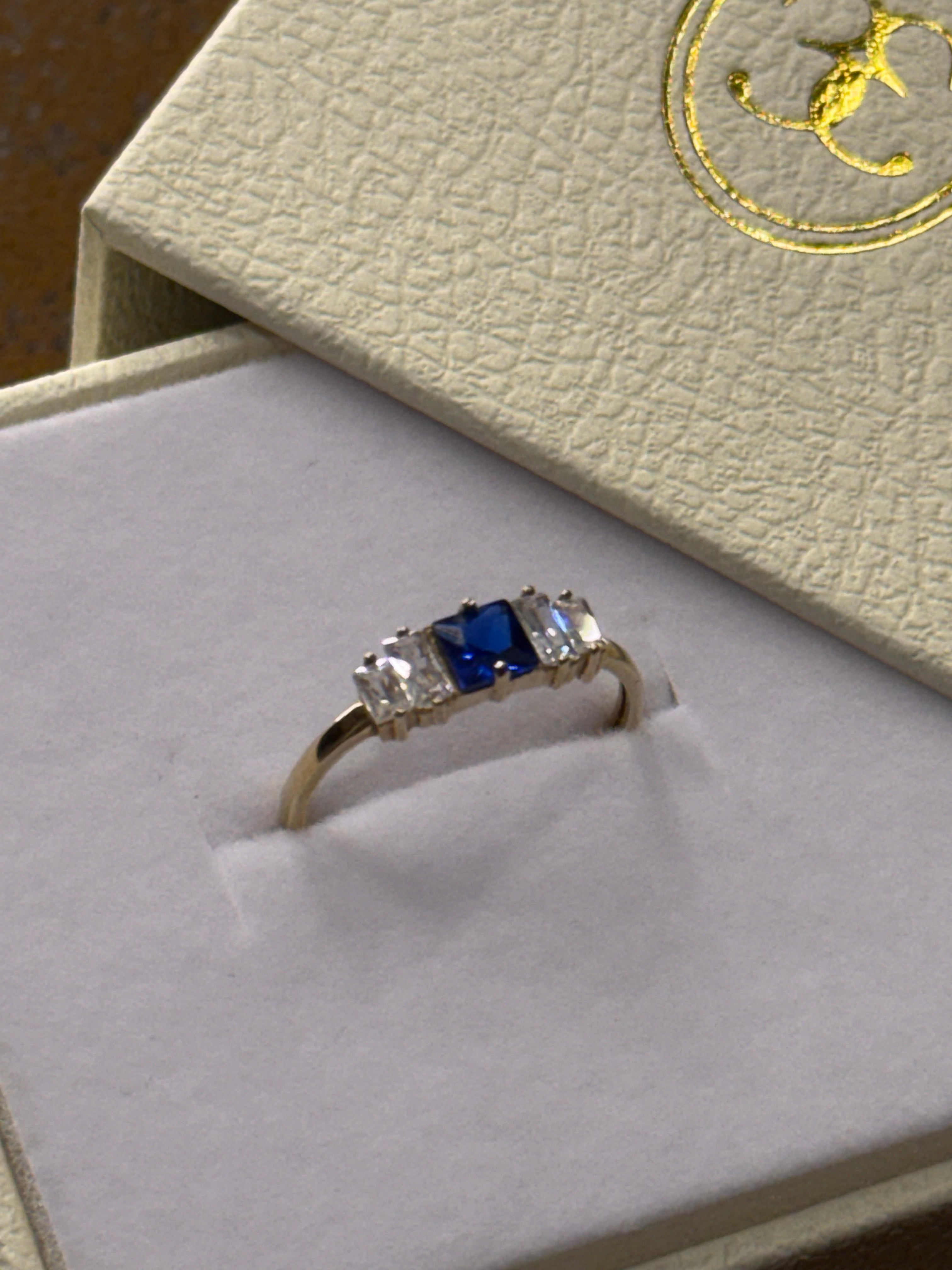 Anillo azul