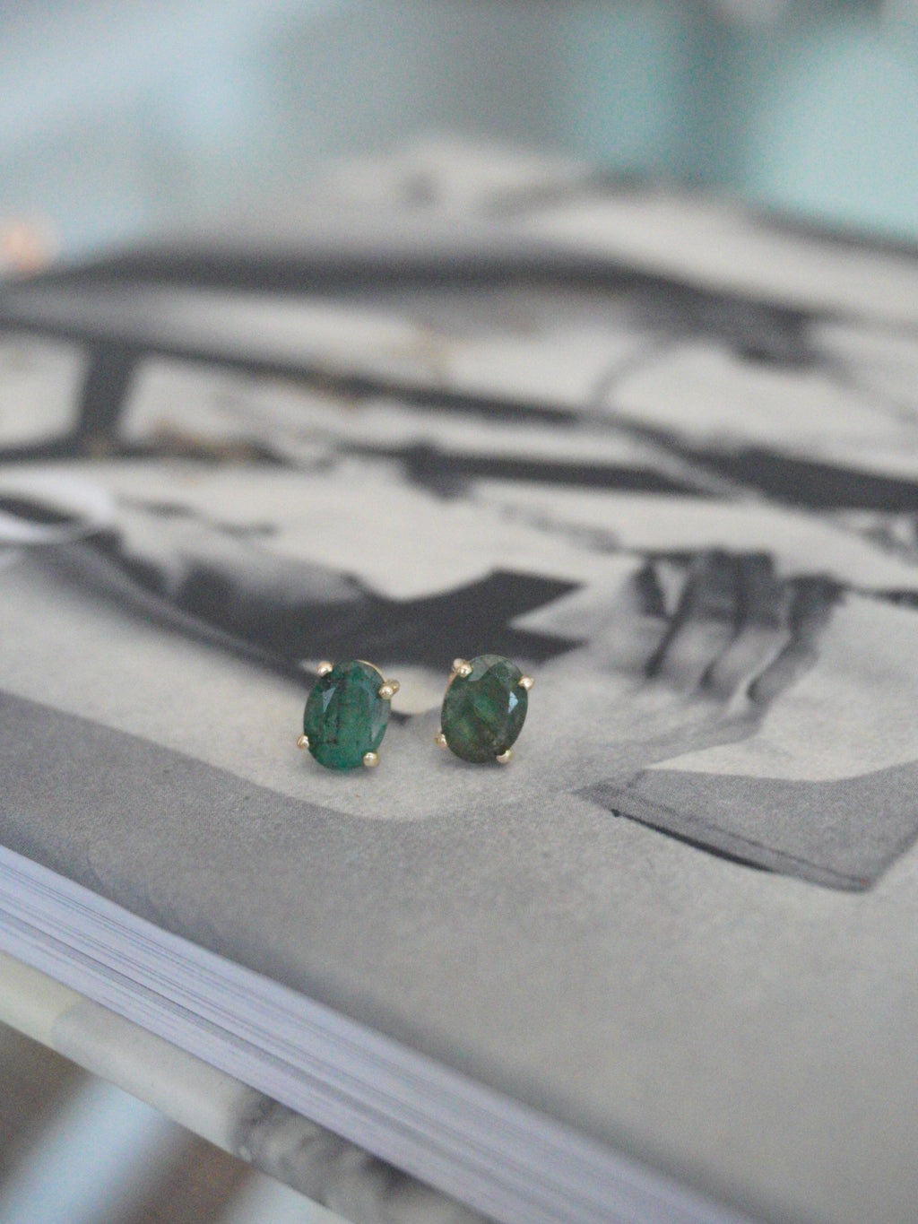 Aretes Esmeraldas