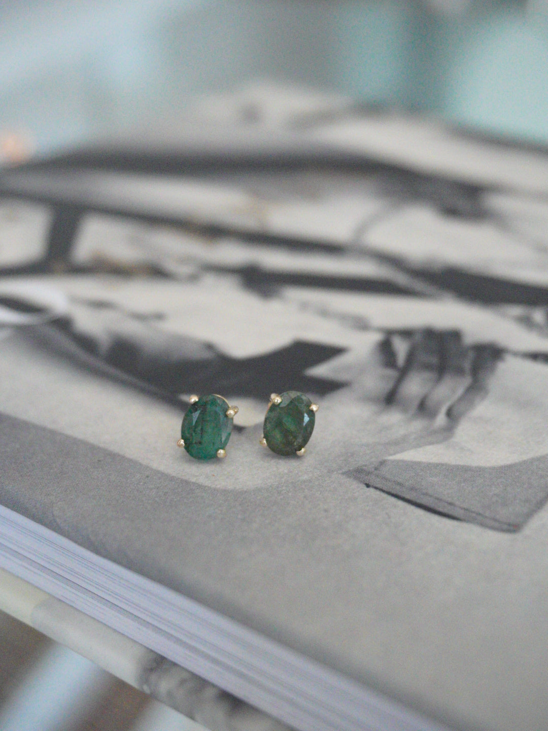 Aretes Esmeraldas