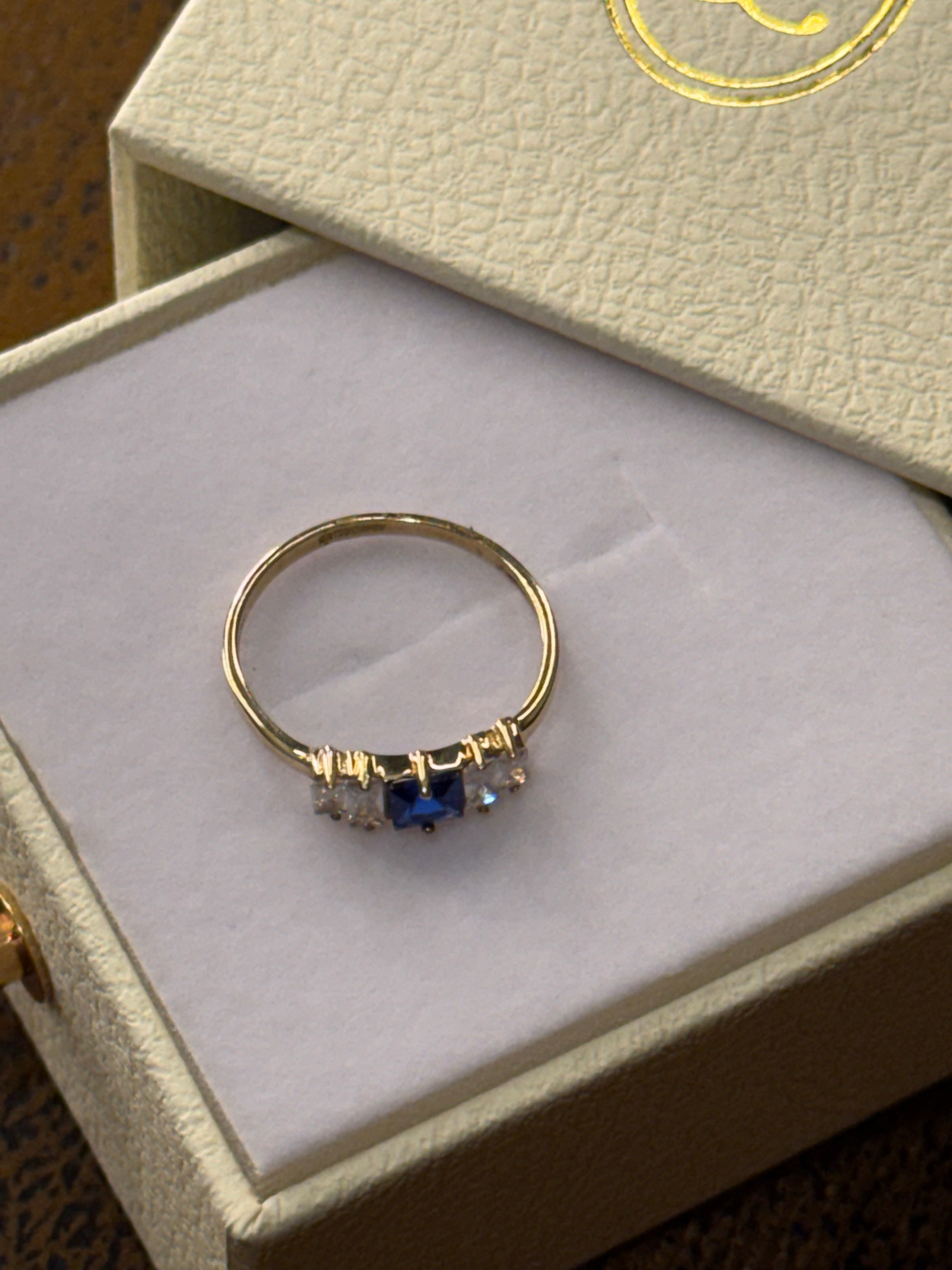 Anillo azul