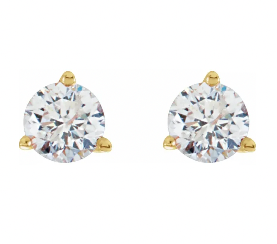 Aretes Diamantes