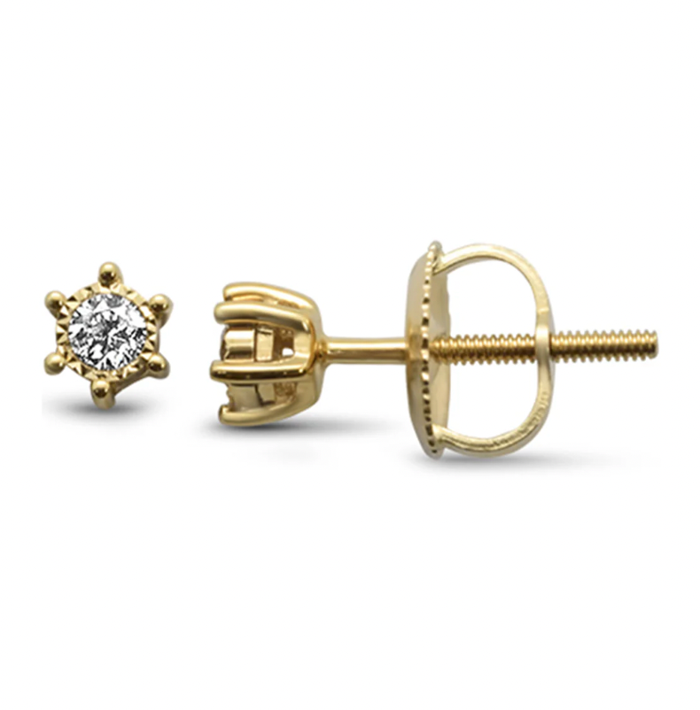 Mini Studs de diamantes