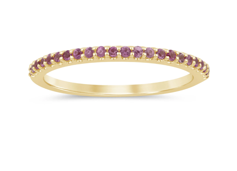 Media churumbela zafiros rosas