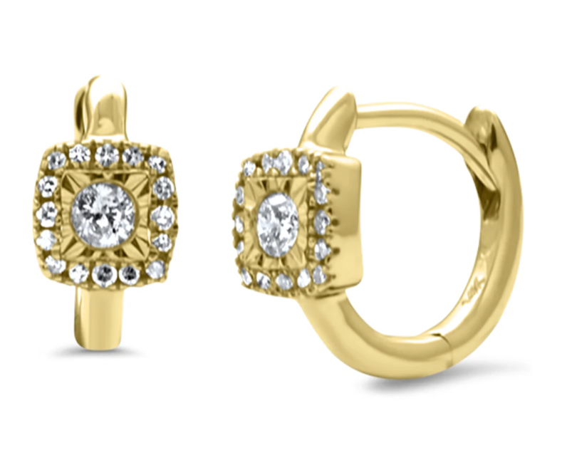 Huggies petite Natural Diamonds