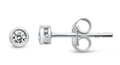 Studs solitarios en bisel