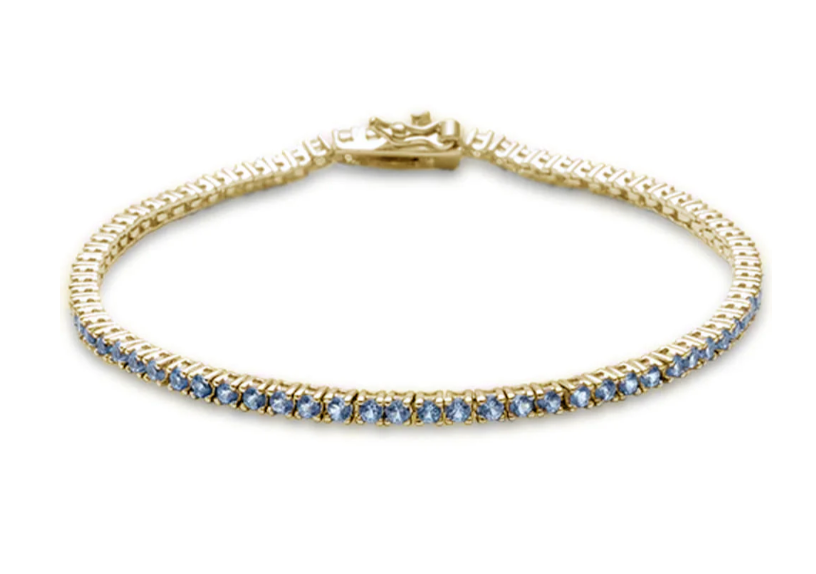 Tennis aquamarinas 1.79Ct