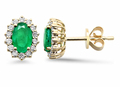 Lía Emerald Studs