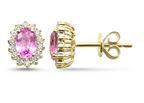 Aretes Ladydi Zafiro rosas