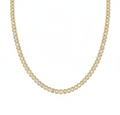 Collar de Diamantes Corte Esmeralda