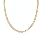 Collar de Diamantes Corte Esmeralda