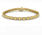 Pulsera de Diamantes y Oro