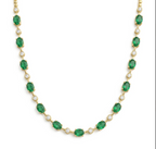 Collar de Diamantes y Esmeraldas
