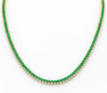 Collar Tennis con Gotas diamantes