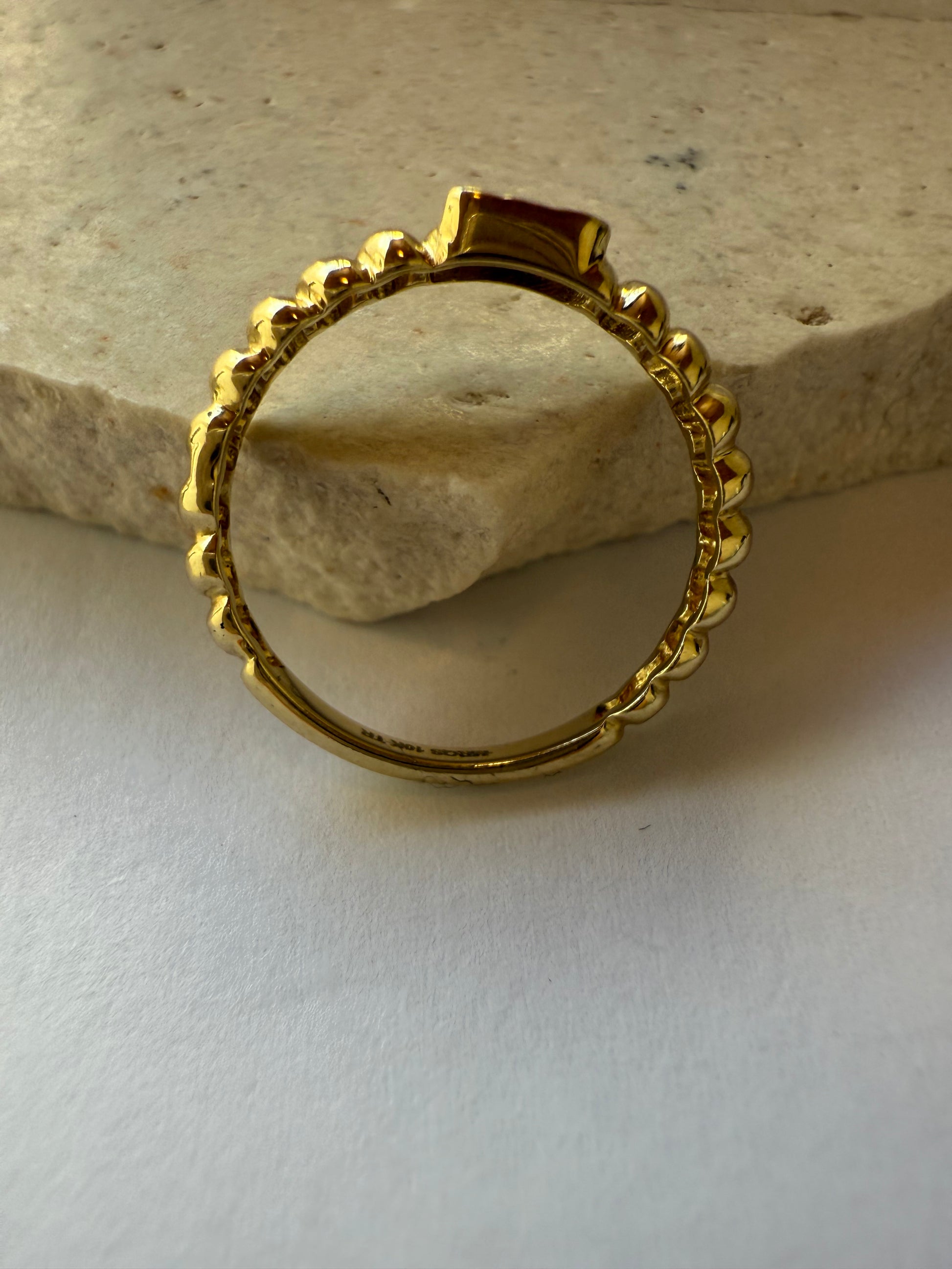 Anillo 10k 1020