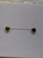 Broquelitos Corazón verde