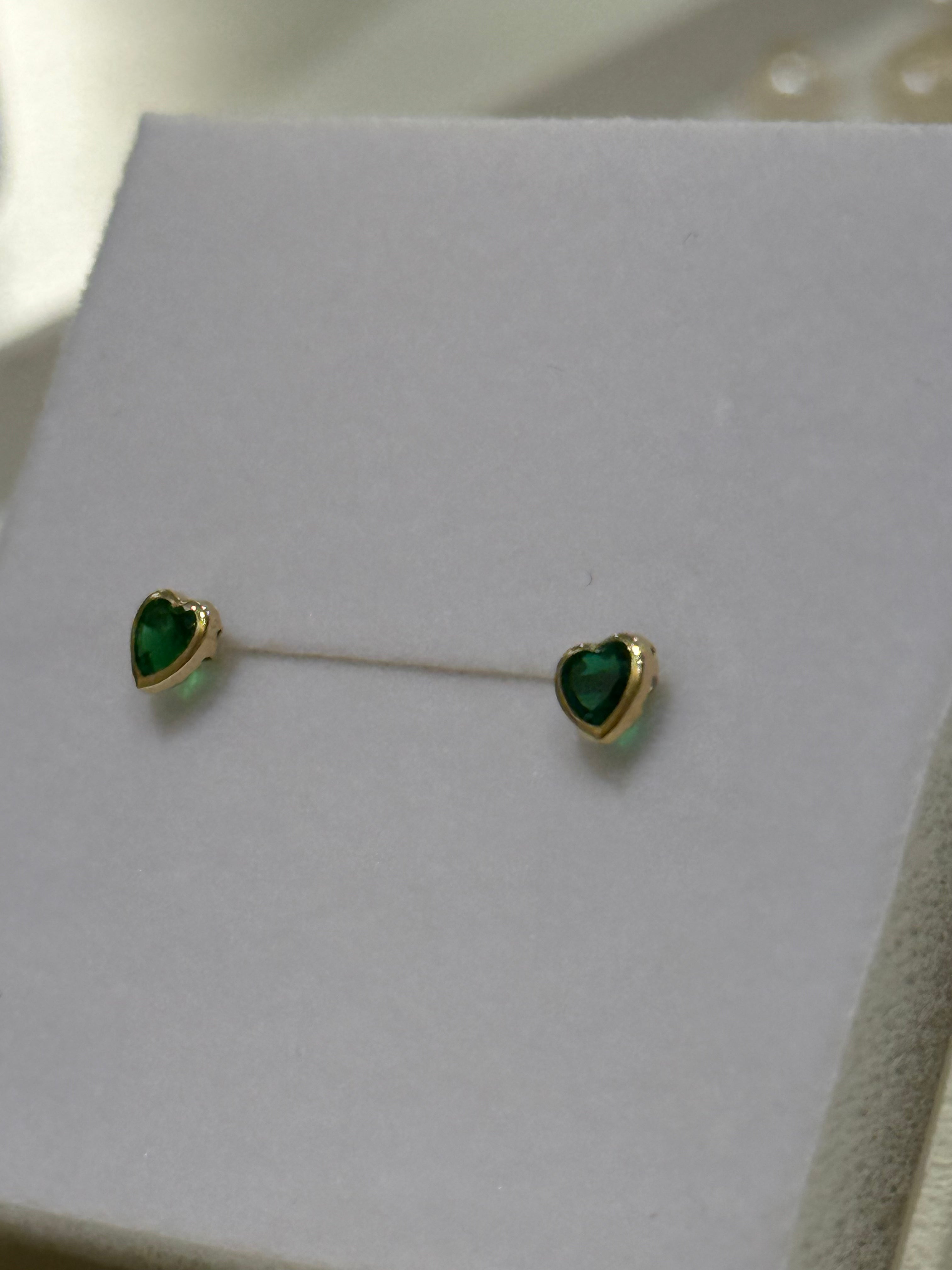 Broquelitos Corazón verde