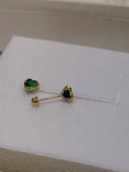 Broquelitos Corazón verde