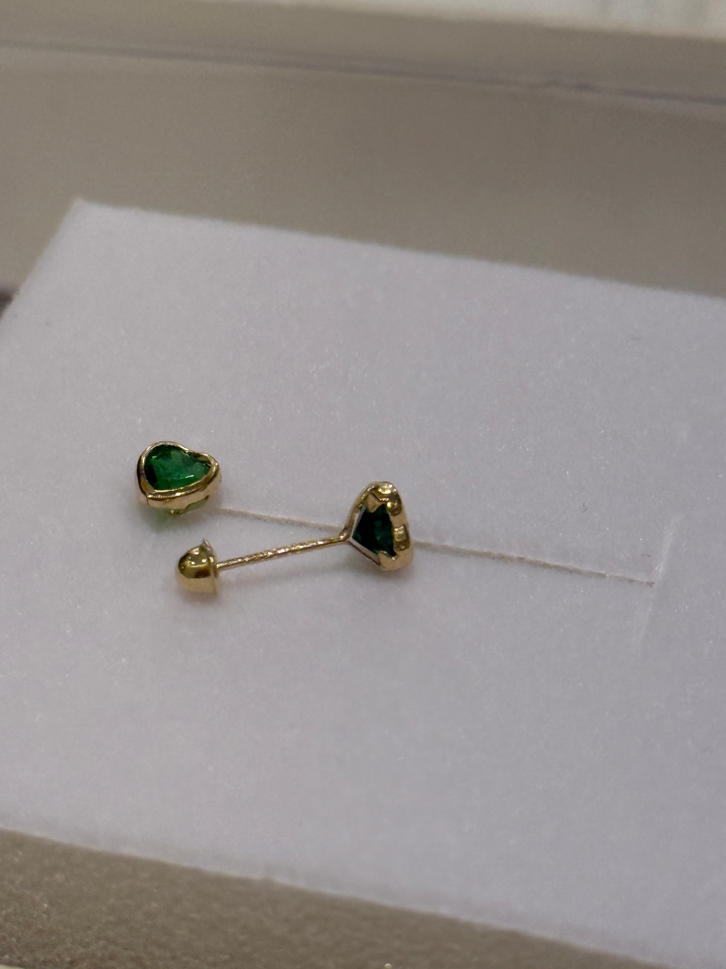 Broquelitos Corazón verde
