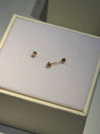 Broquel barril oro rosa