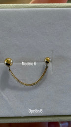 Broquelitos con cadena