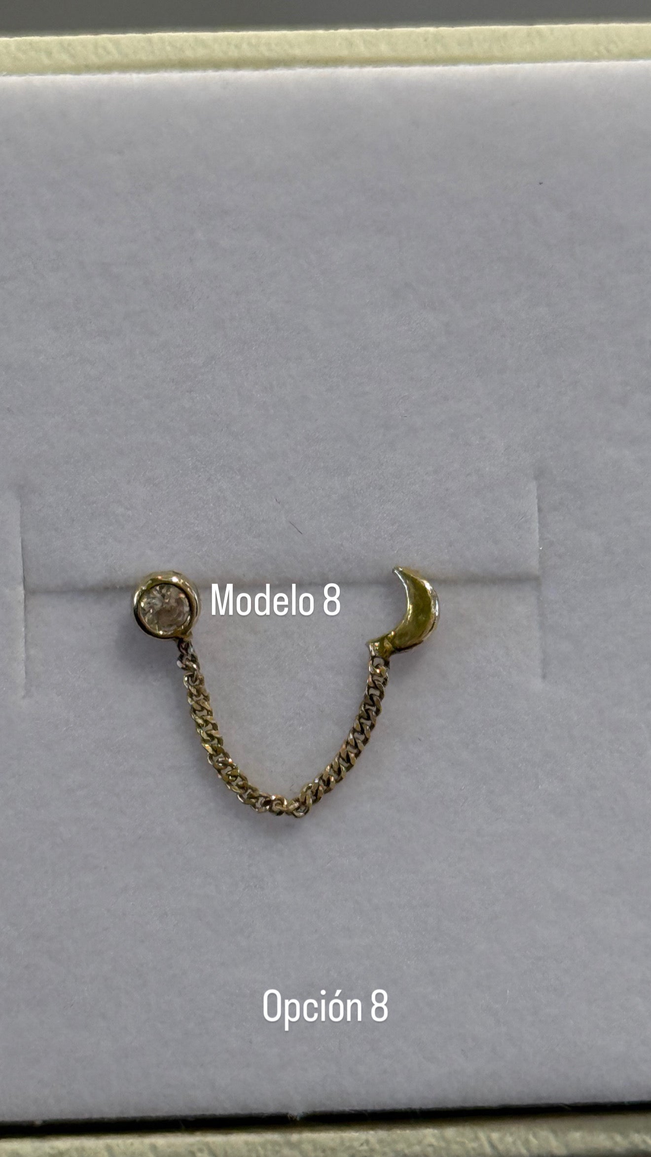 Broquelitos con cadena