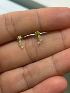 Broquel cometa con circonias