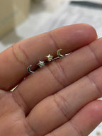 Broquel estrellas y lunas
