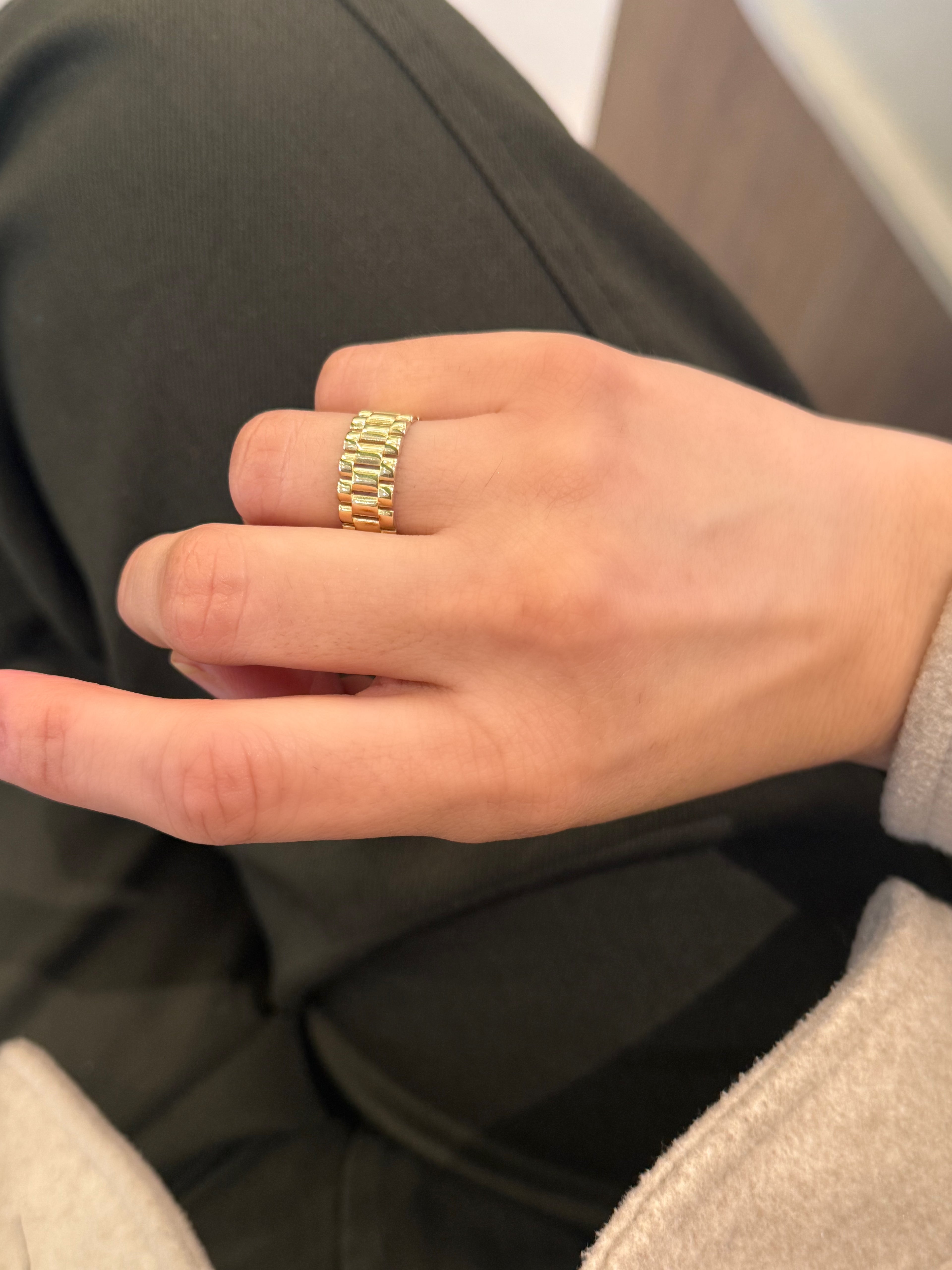 Anillo tipo Rolex