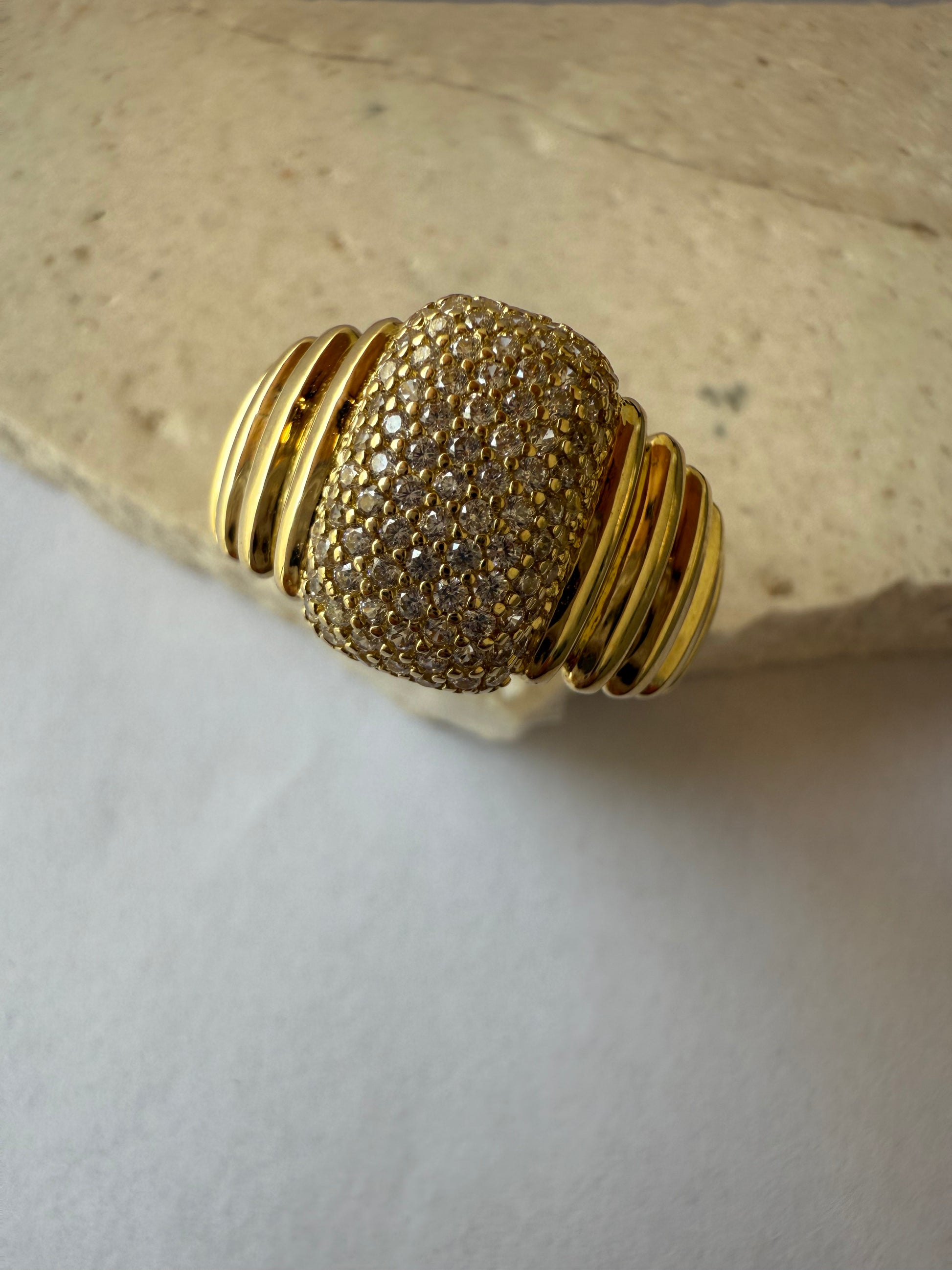 Anillo chunky 10k 1005