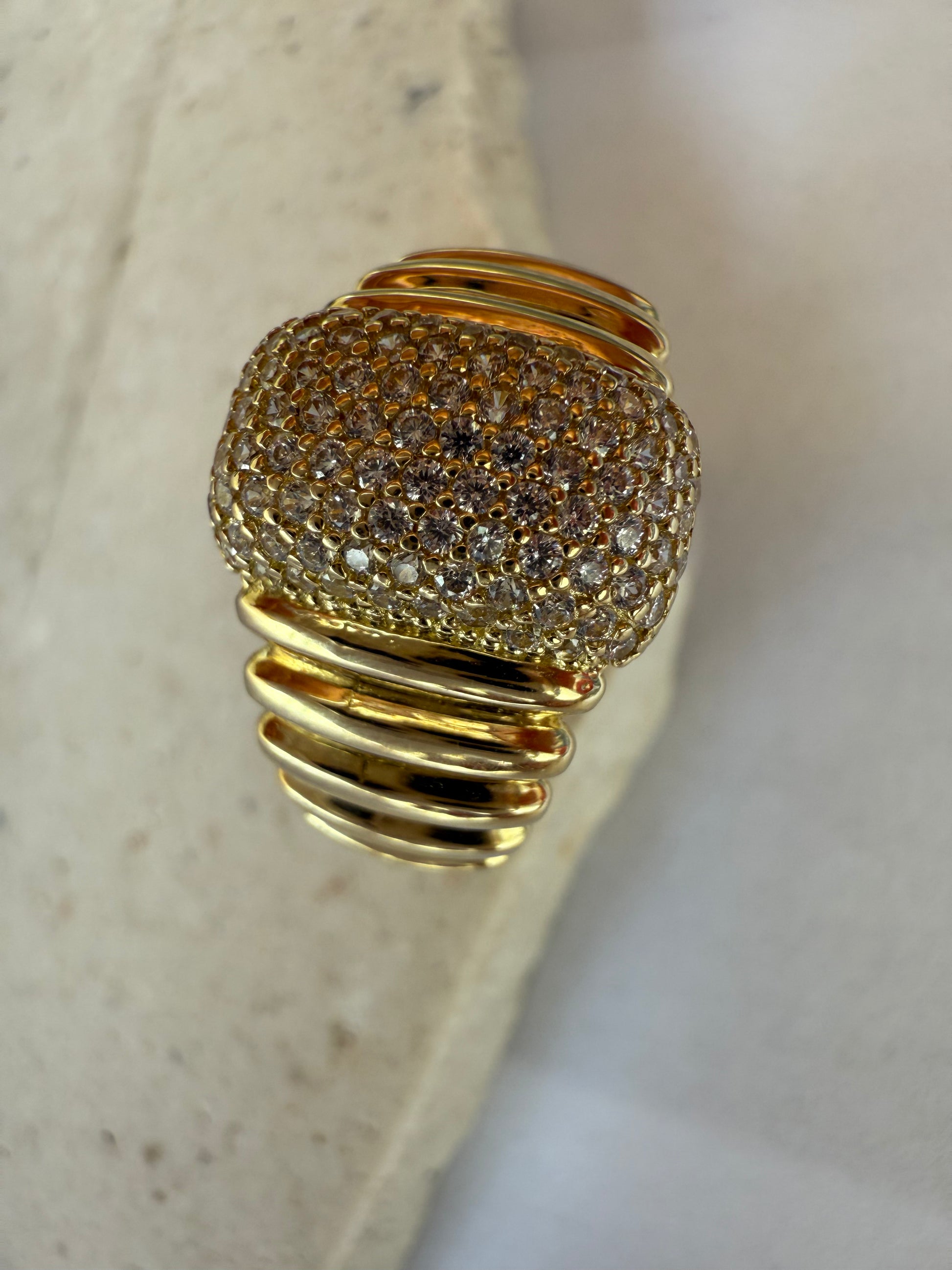 Anillo chunky 10k 1005