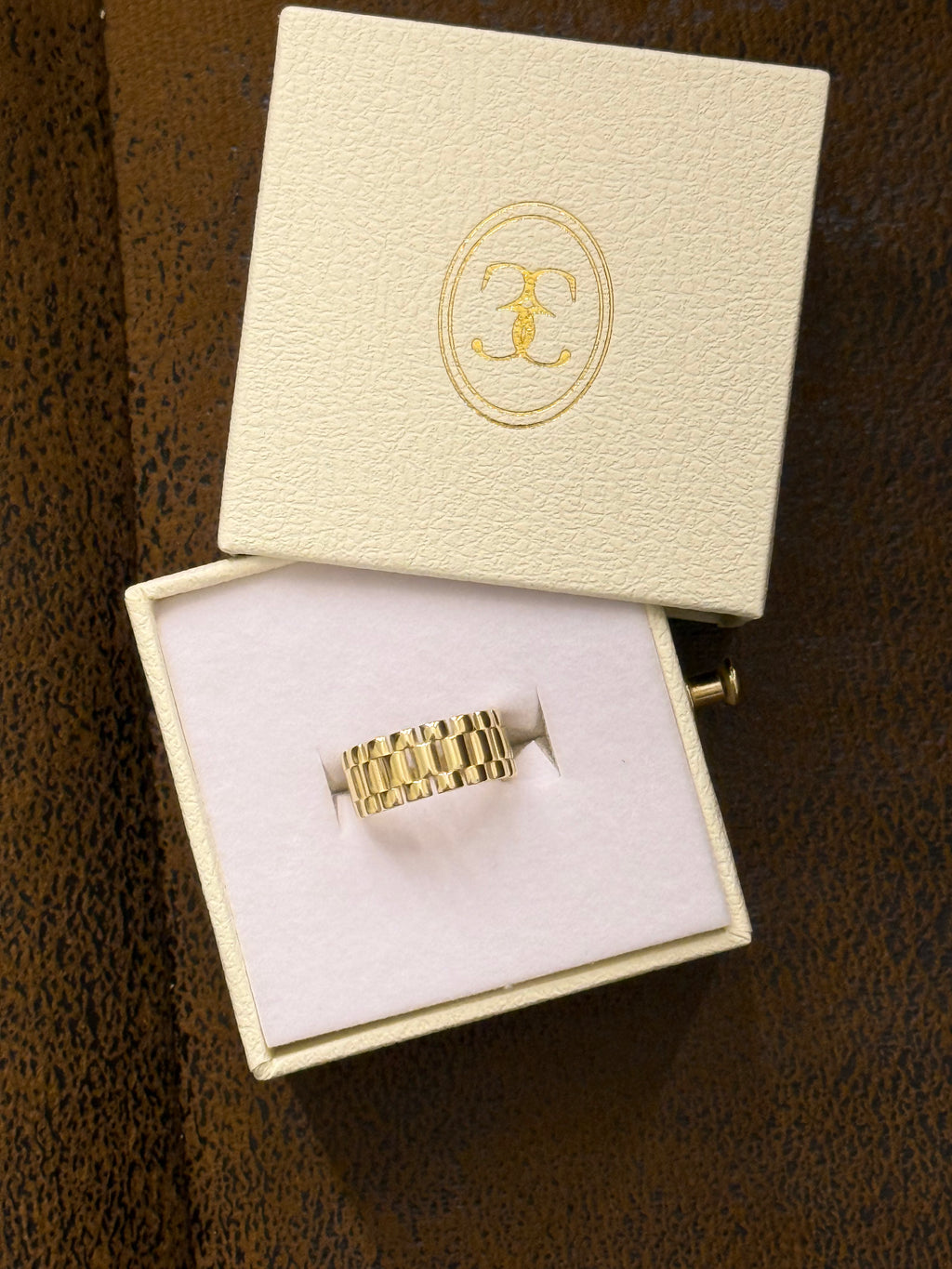 Anillo tipo Rolex