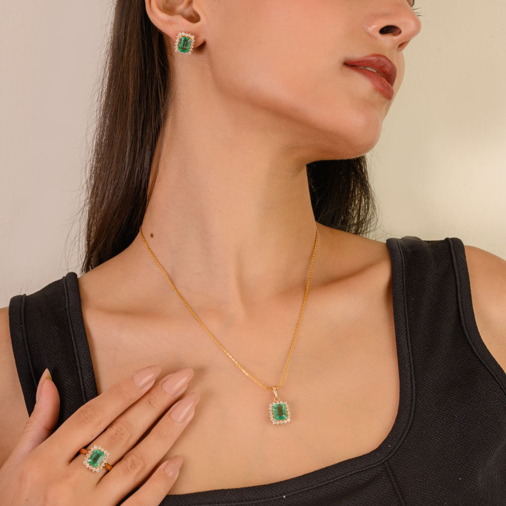 Emeralds Earrings
