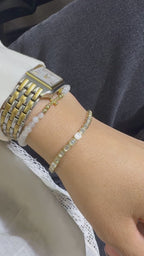 Pulsera de Diamantes Corte Esmeralda
